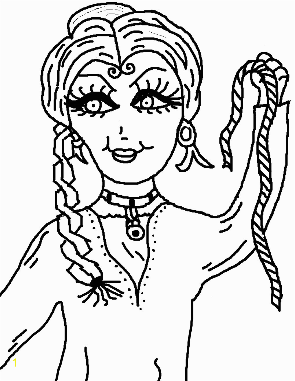 samson coloring pages