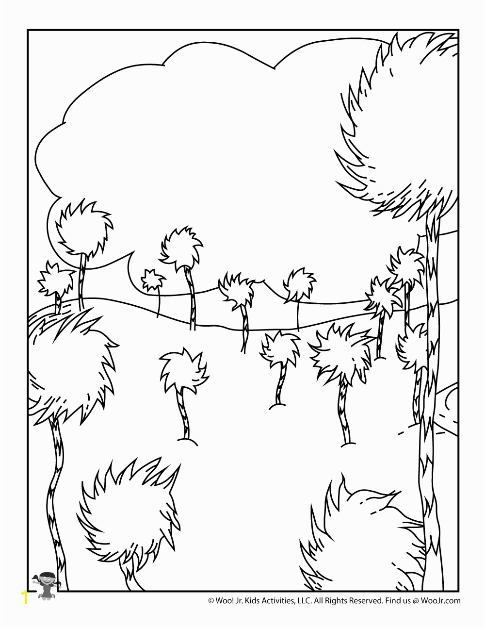 Printable Coloring Pages Of the Lorax Lorax Coloring 3