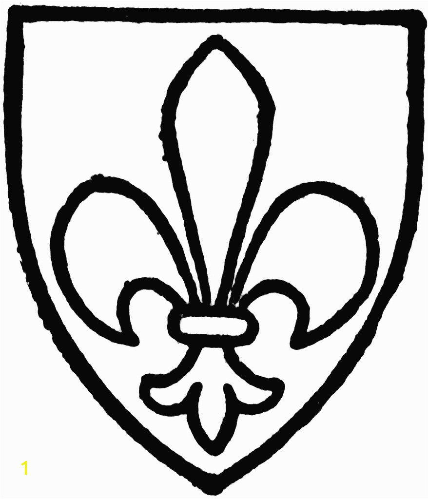 fleur de lis outline