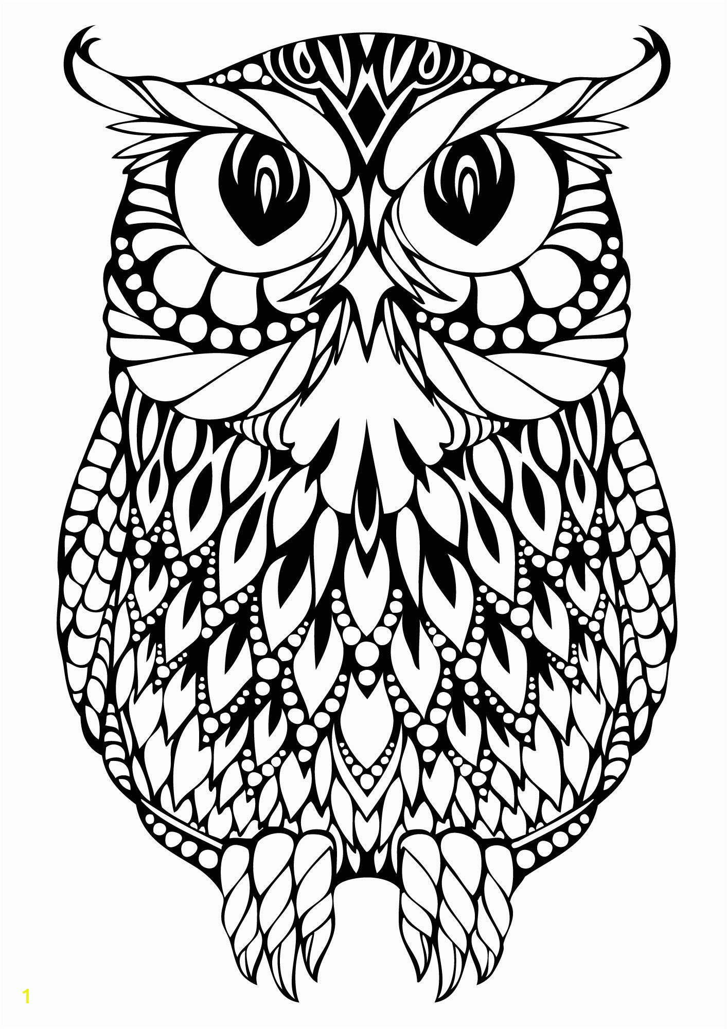 Printable Owl Coloring Pages for Adults Owl Coloring Pages Koloringpages
