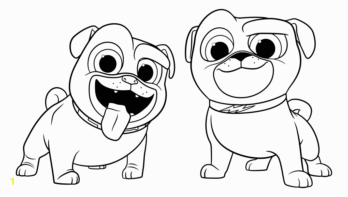puppy dog pals coloring pages