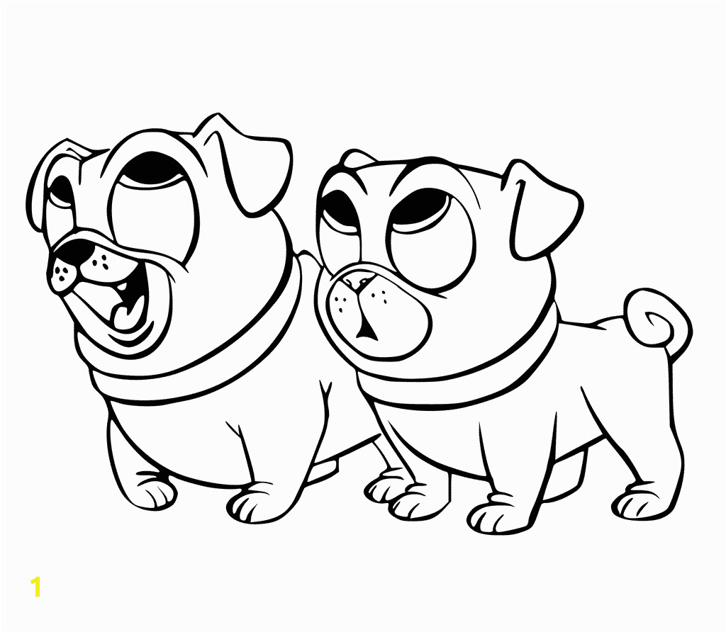 puppy dog pals coloring pages