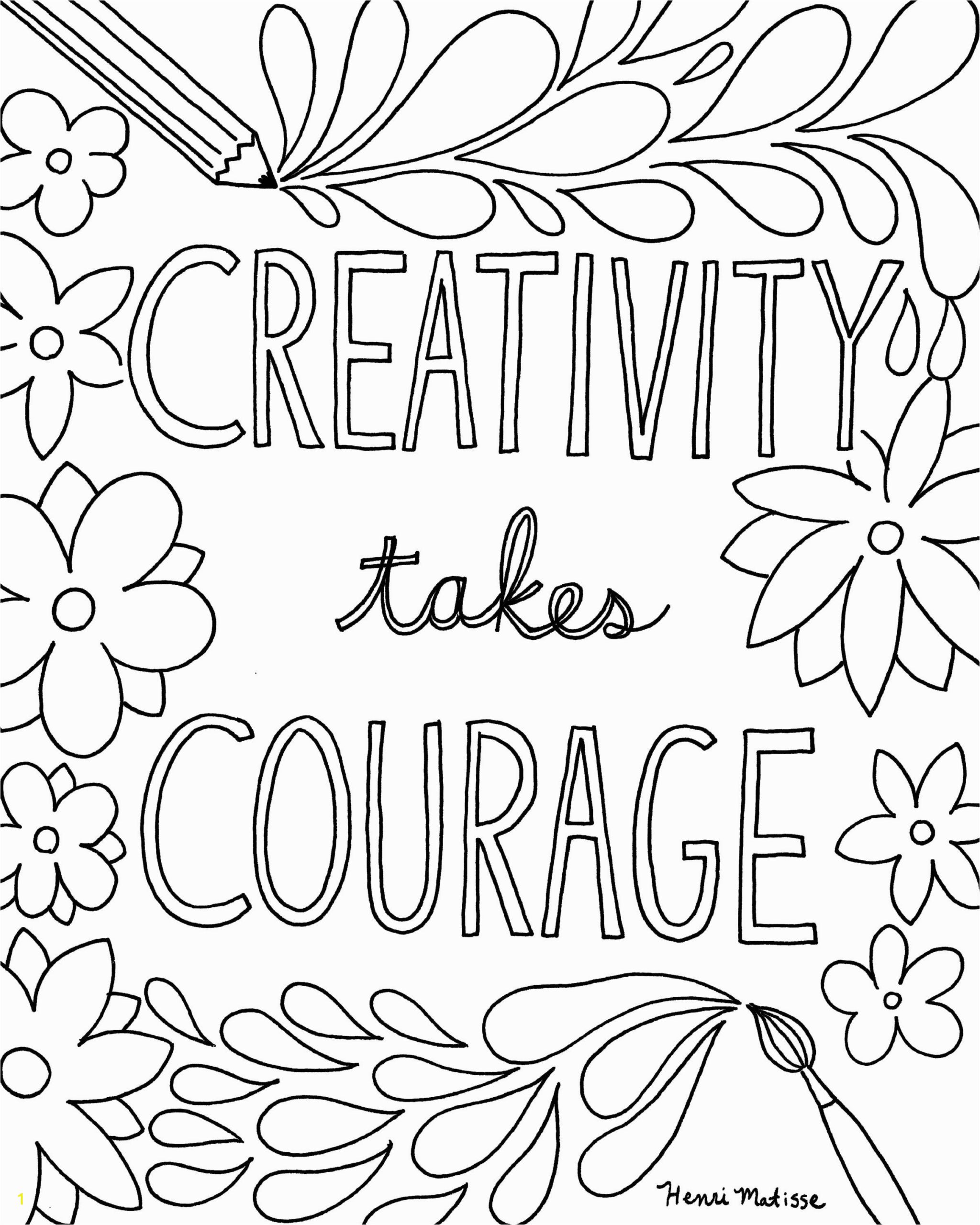 Printable Quote Coloring Pages for Adults Free Printable Quote Coloring Pages for Grown Ups