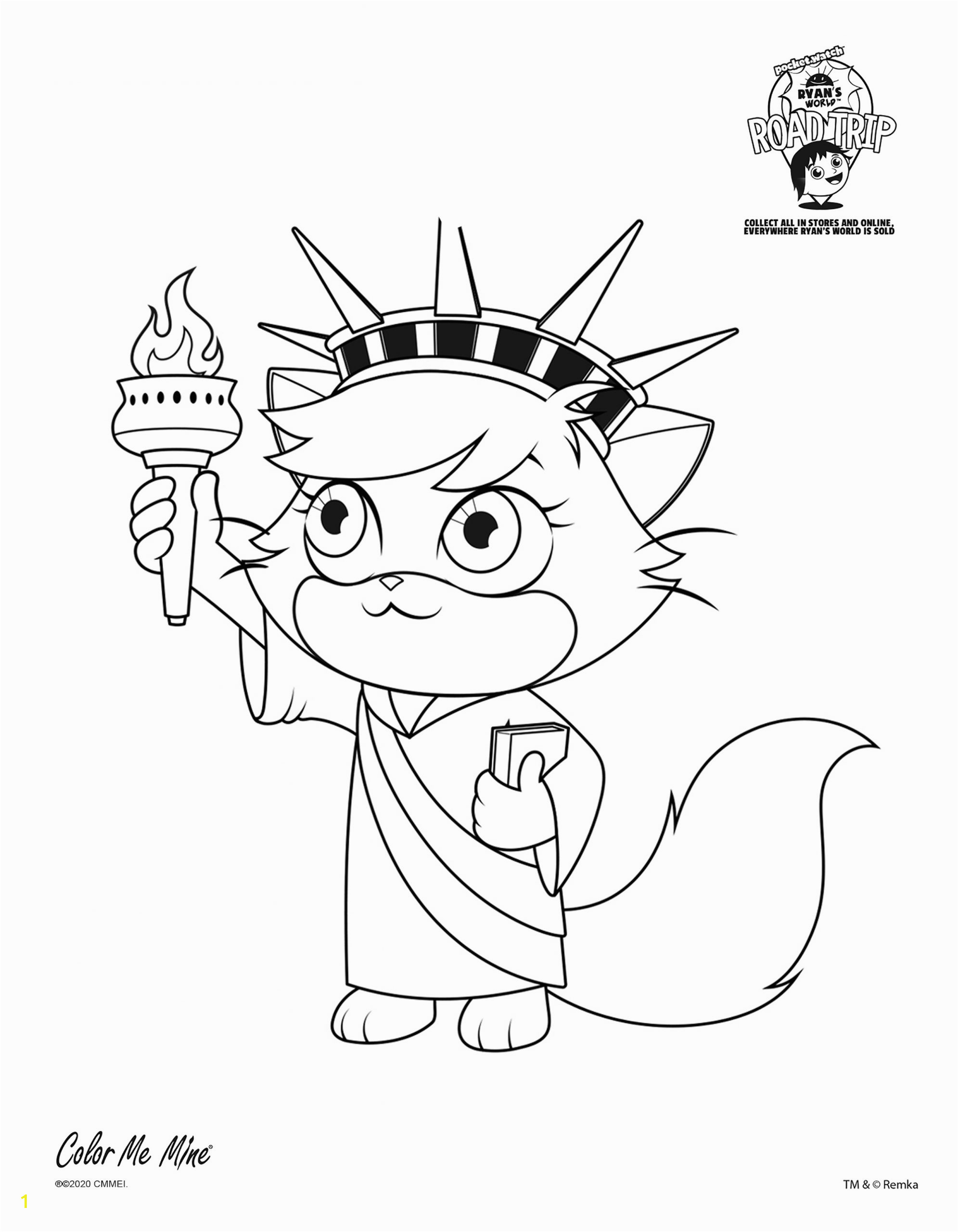 Printable Ryan S World Coloring Pages Free Printable Ryans World Color Page Free Printable