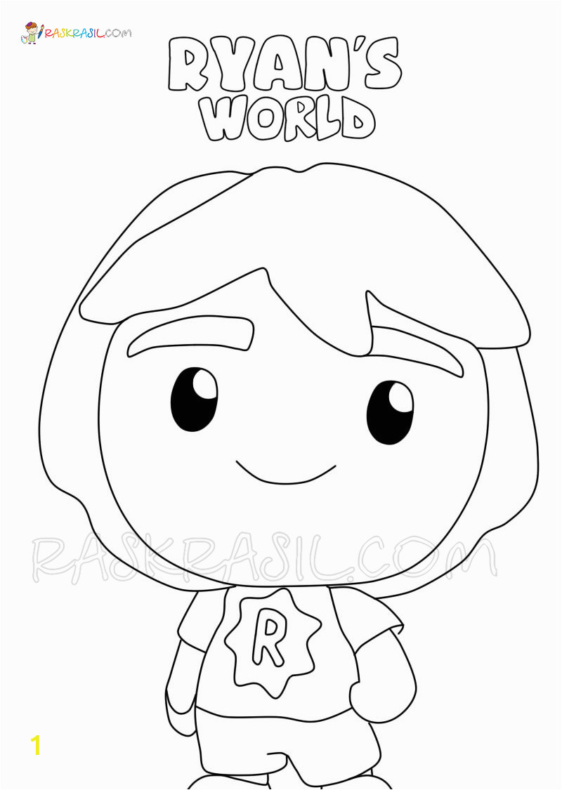 Printable Ryan S World Coloring Pages Ryan S World Coloring Pages