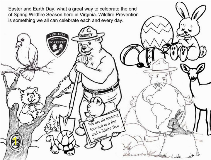 Printable Smokey the Bear Coloring Pages Smokey Bear Coloring Pages Coloring Home