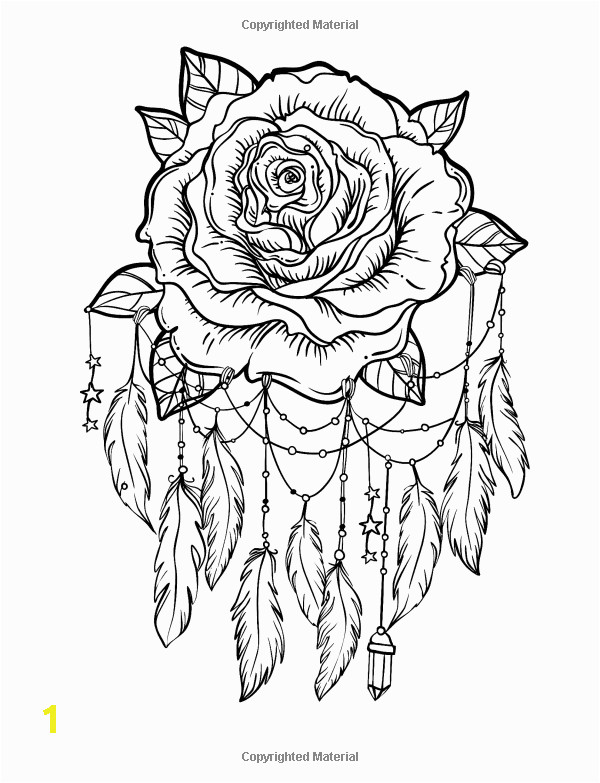 Printable Tattoo Coloring Pages for Adults Amazon Tattoo Adult Coloring Books