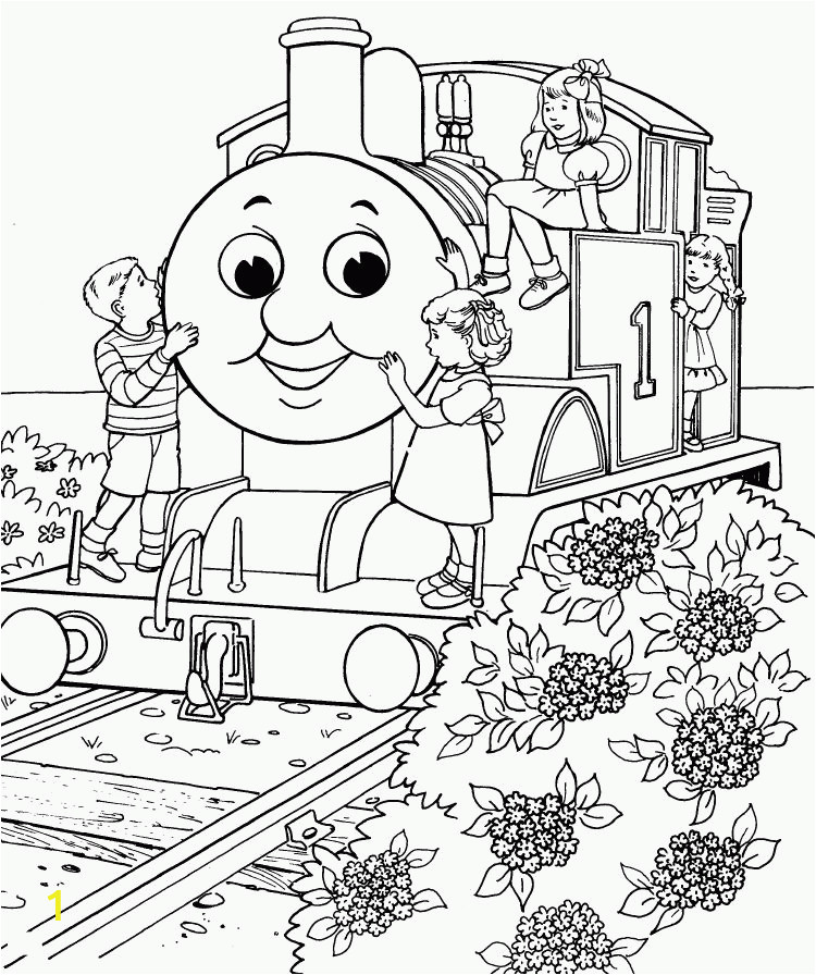 printable thomas the train coloring pages