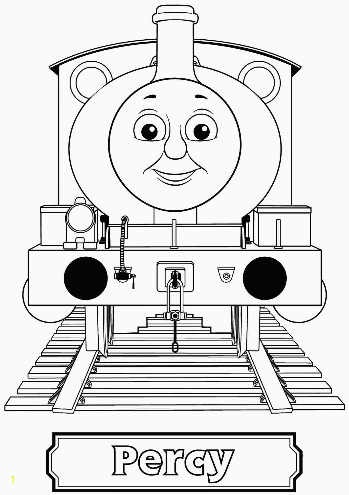 printable thomas the train coloring pages