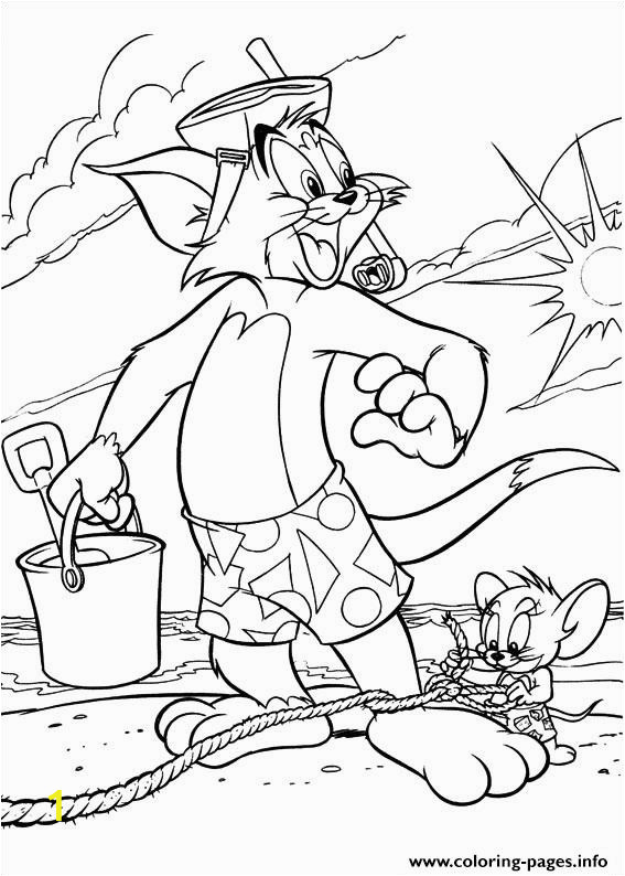 for kids tom and jerry holiday6667 printable coloring pages book