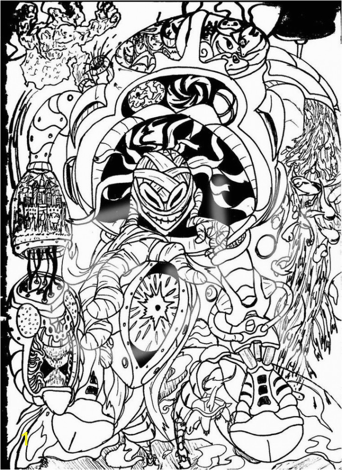 Printable Trippy Coloring Pages for Adults Get This Challenging Trippy Coloring Pages for Adults D6b4u