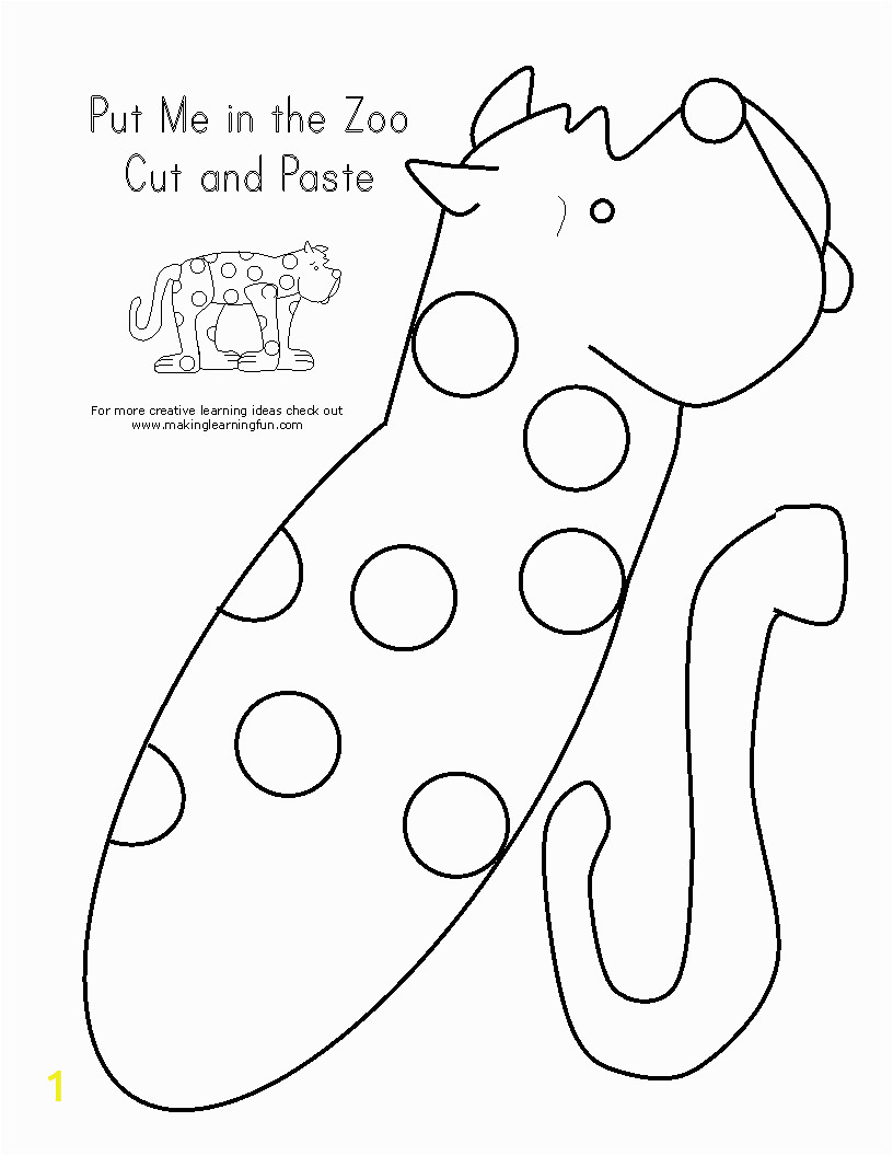 put me in the zoo coloring page