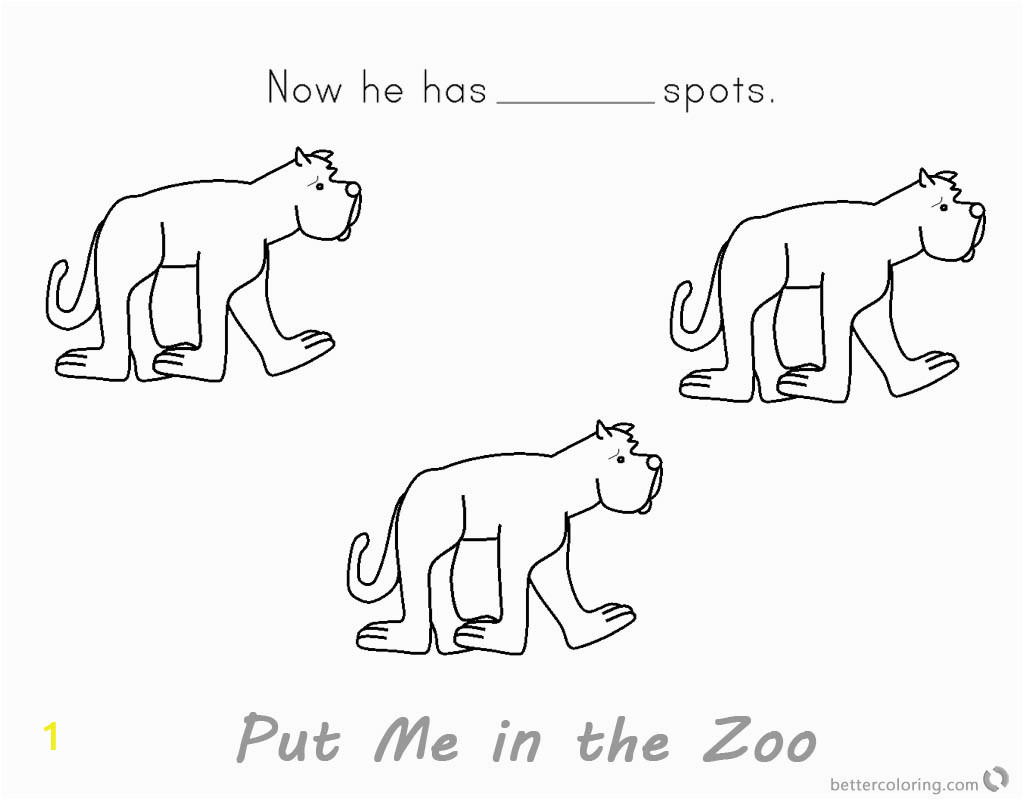 put me in the zoo coloring pages he has no spot