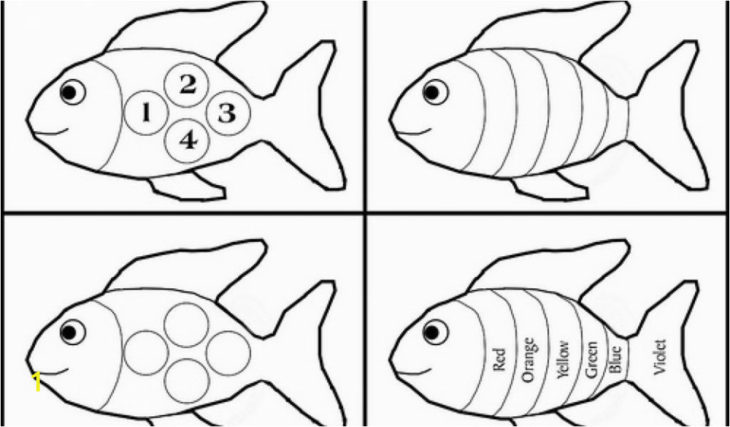 Rainbow Fish Coloring Pages for Kids Get This Printable Rainbow Fish Coloring Sheets for Kids