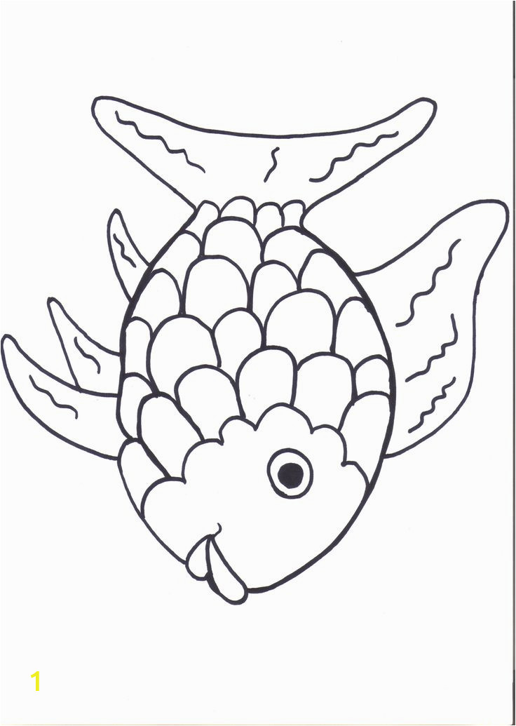 rainbow fish template