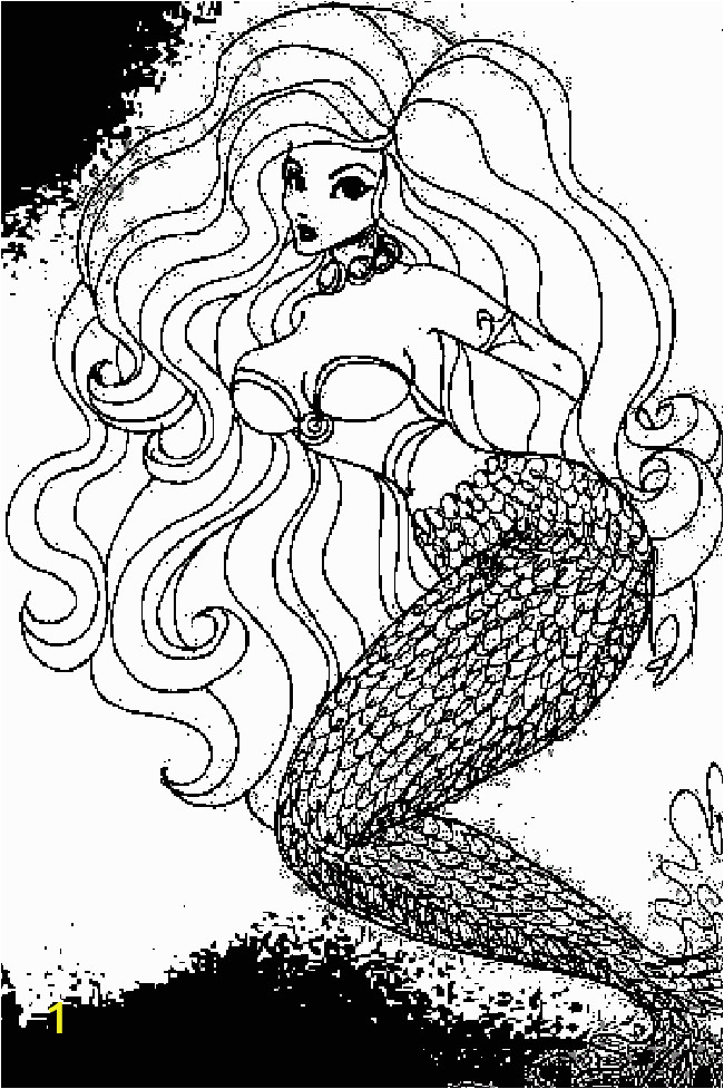 realistic mermaid free printable