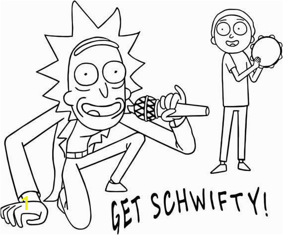 Rick and Morty Trippy Coloring Pages 18 Rick and Morty Coloring Pages Free Printable Coloring
