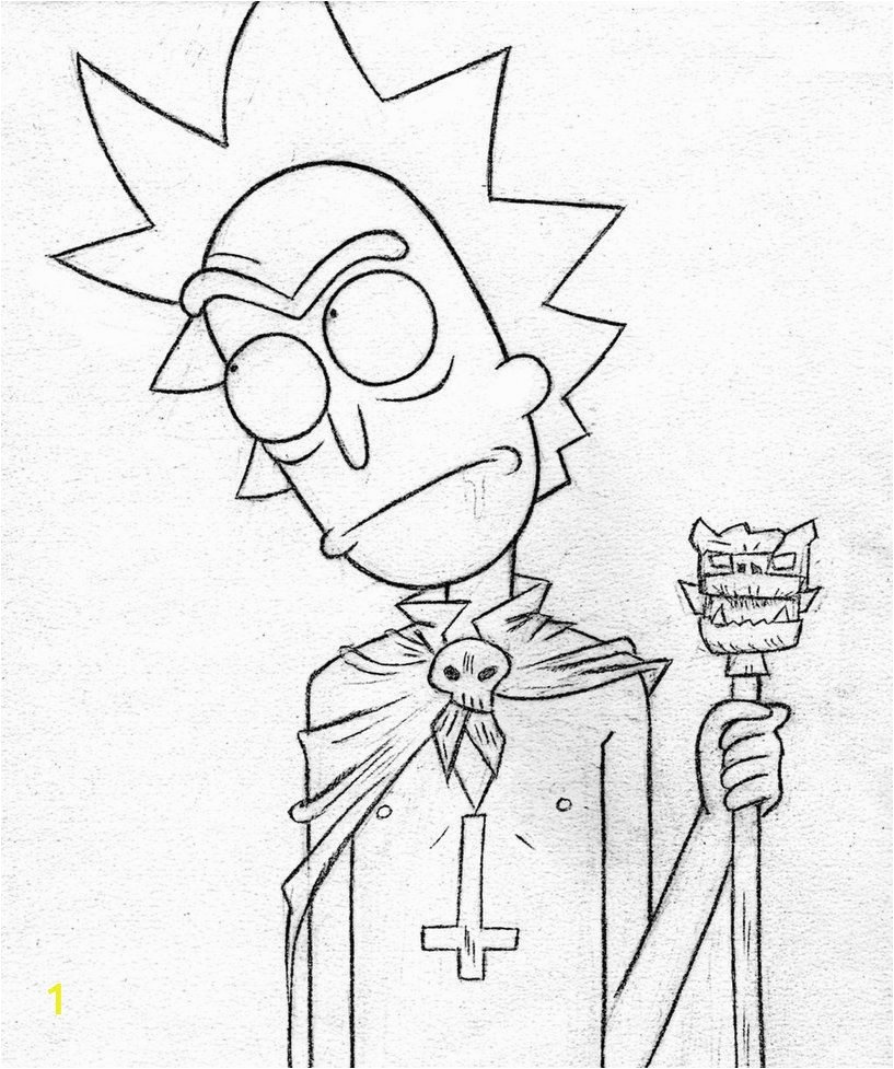 Rick and Morty Trippy Coloring Pages Image Result for Rick and Morty Line Art