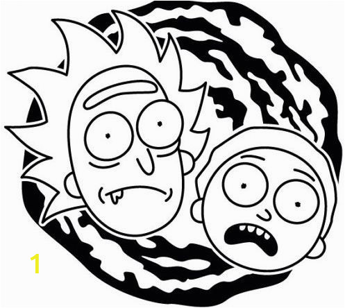 Rick and Morty Trippy Coloring Pages Rick and Morty Coloring Page Hd