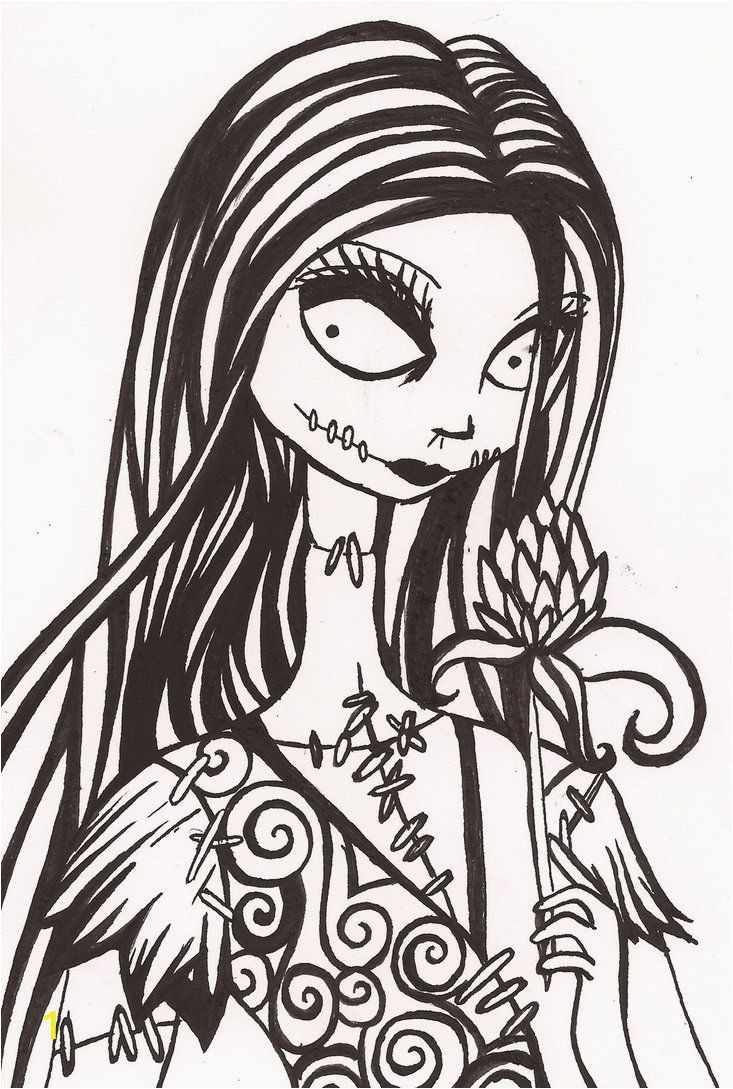 Sally Nightmare before Christmas Coloring Pages Kbrguru Sally Nightmare before Christmas Coloring Pages