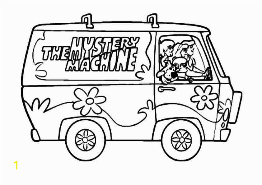 scooby doo coloring pages