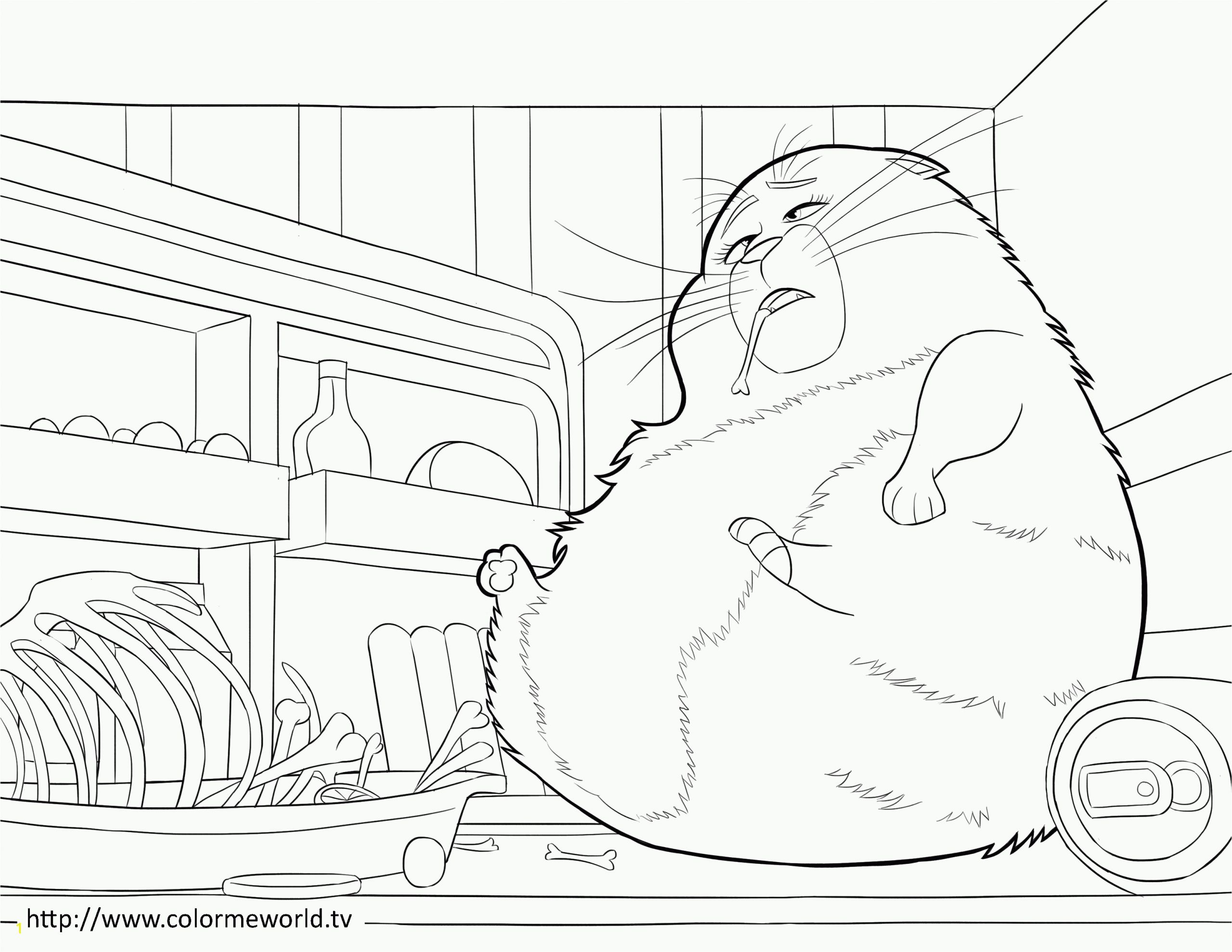 15 secret life of pets coloring pages