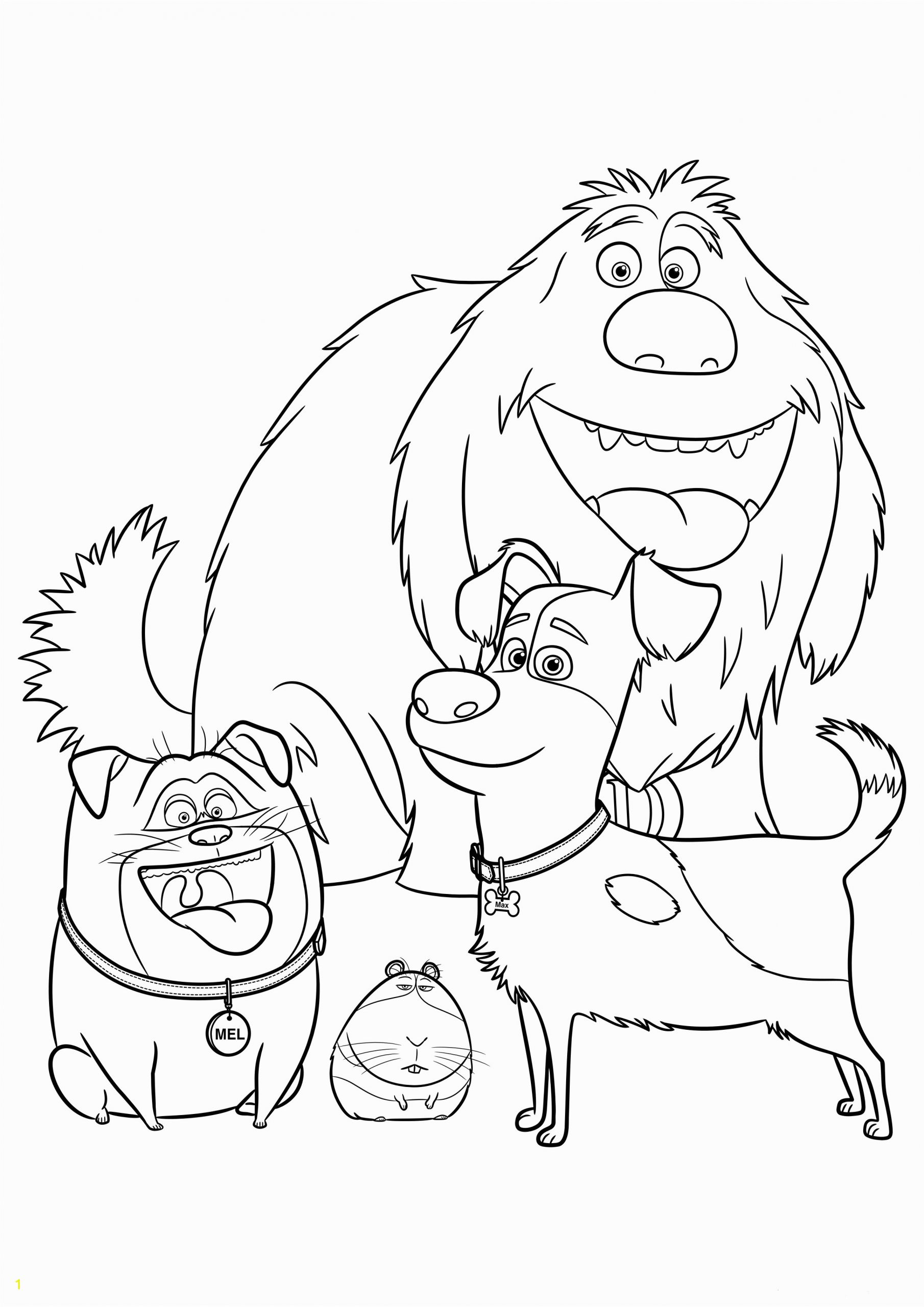 the secret life of pets coloring pages print them for free