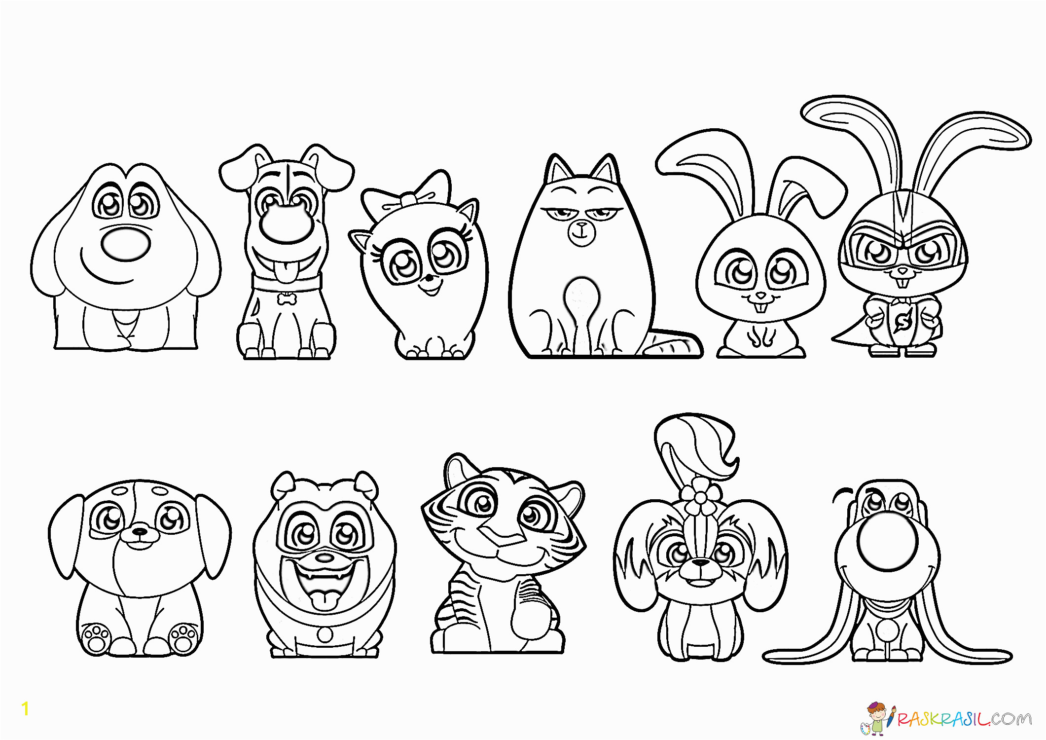 the secret life of pets coloring pages print them for free