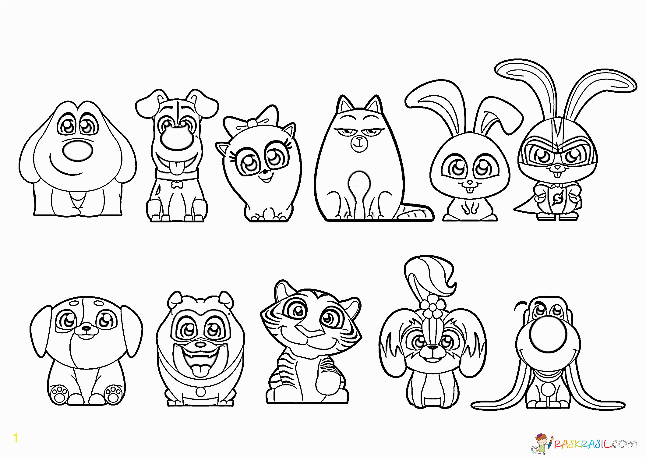 the secret life of pets coloring pages print them for free