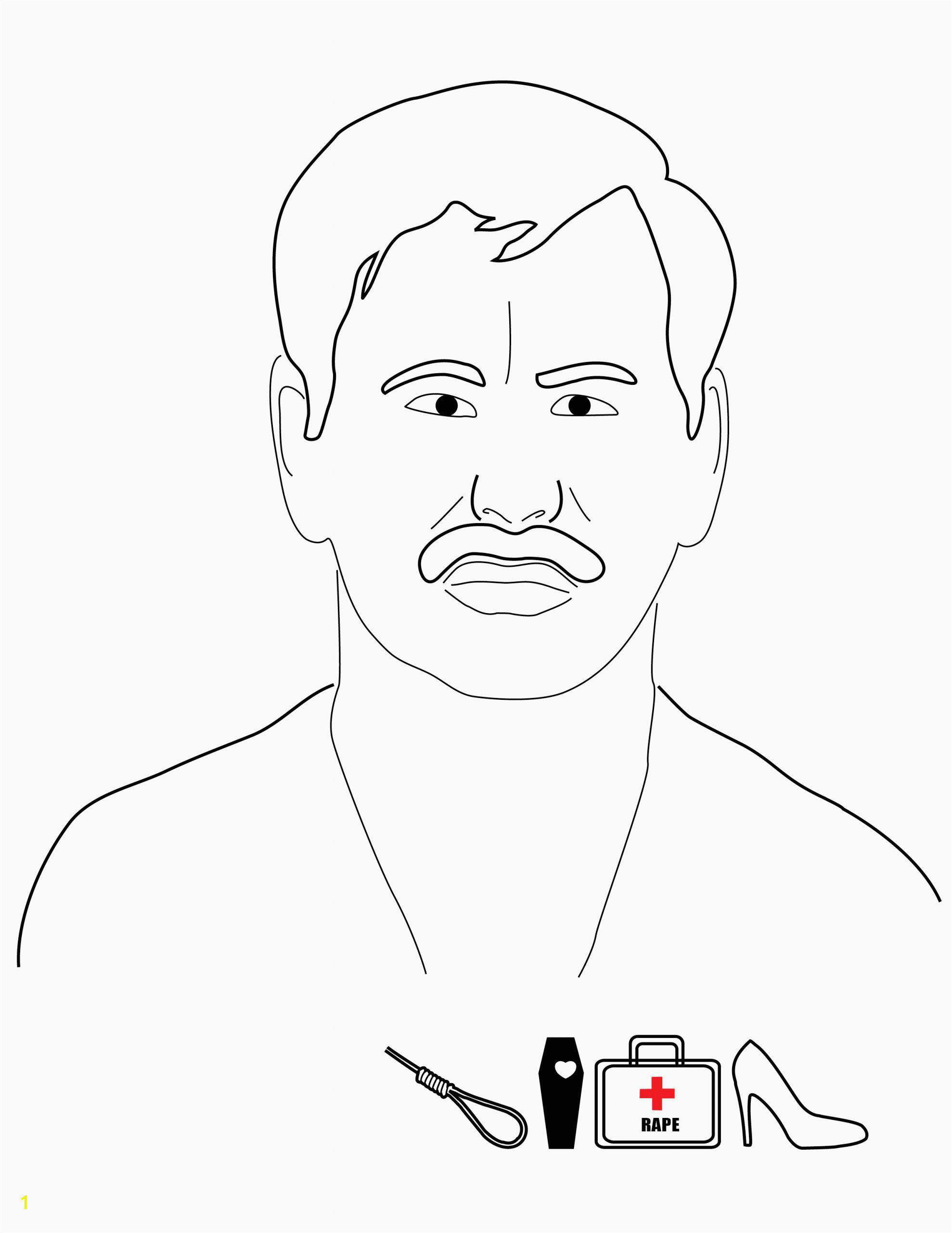 serial killers big kid coloring book