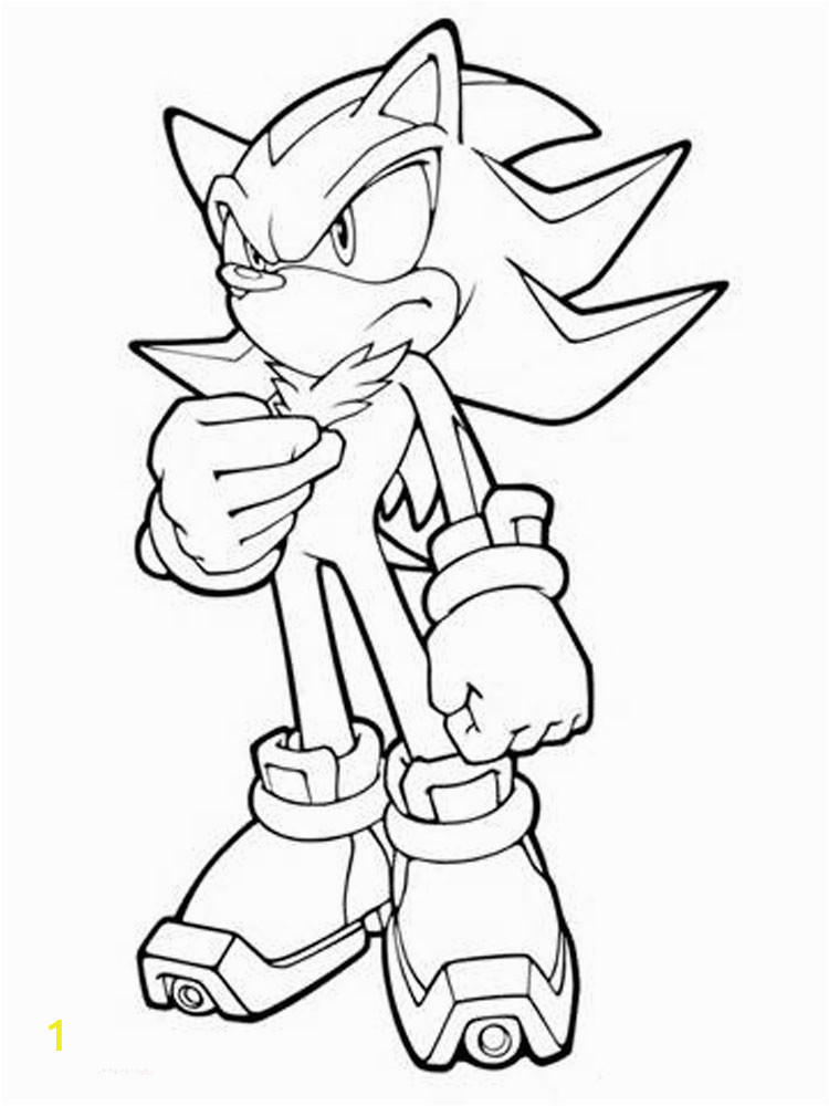 shadow hedgehog coloring pages png