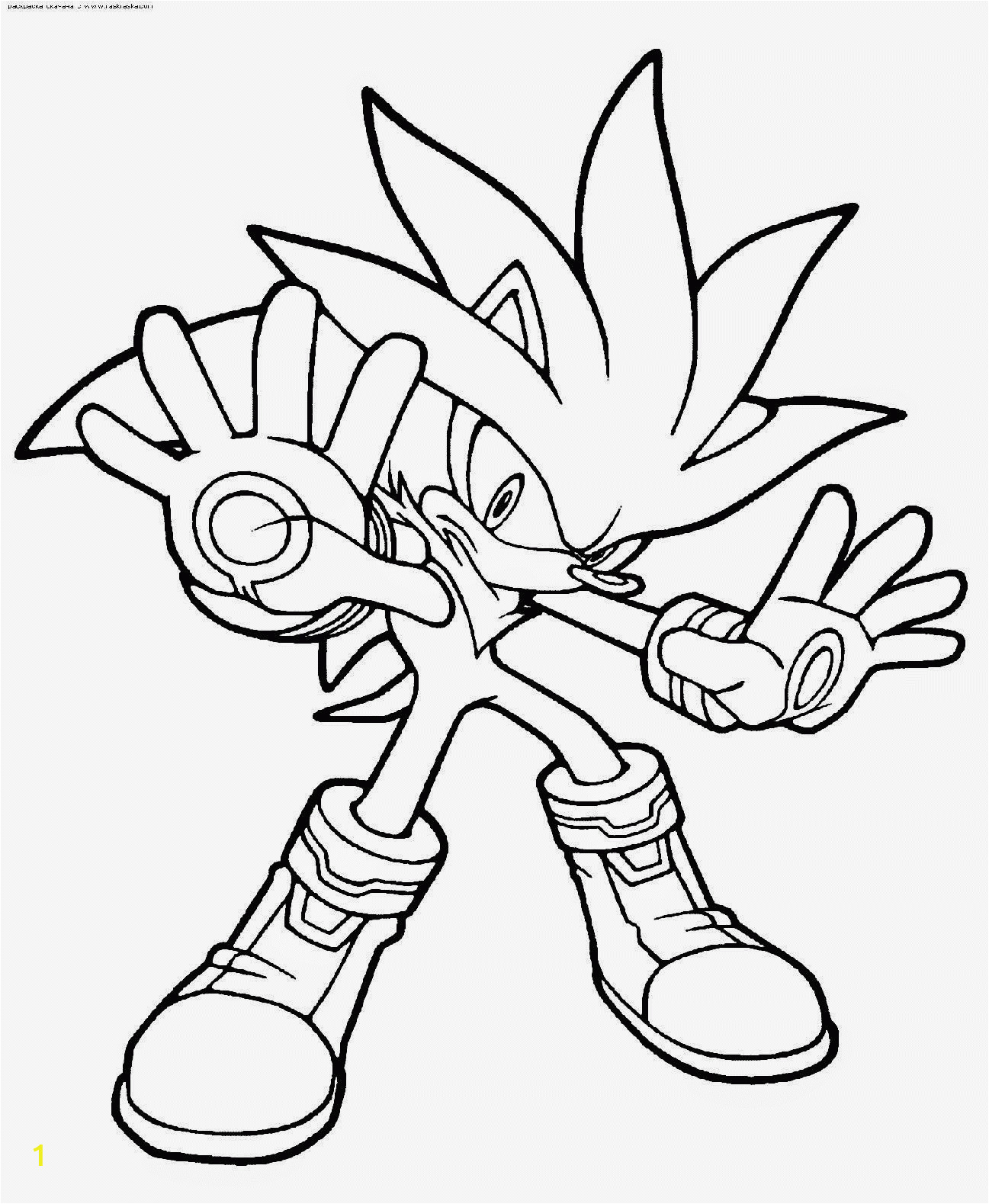 Shadow the Hedgehog Coloring Pages Online Shadow the Hedgehog Coloring Page Coloring Home