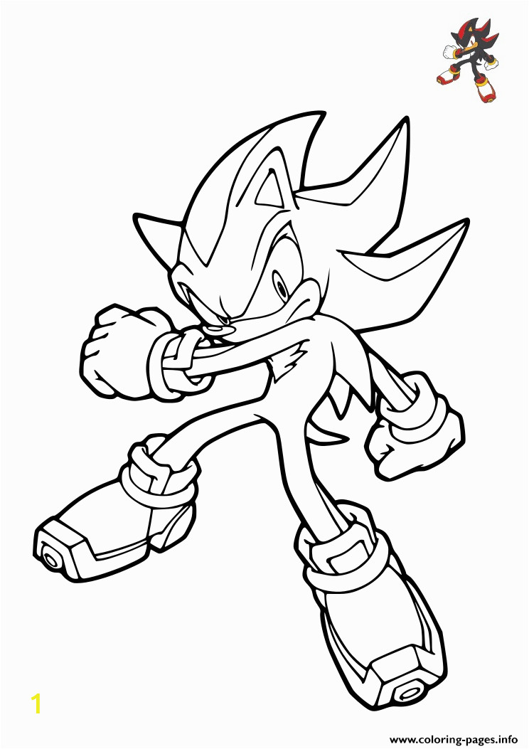 sonic shadow the hedgehog printable coloring pages book