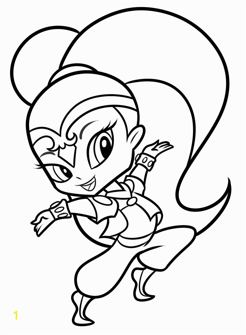 Shimmer and Shine Coloring Pages Online Shimmer and Shine Coloring Pages Coloring Home