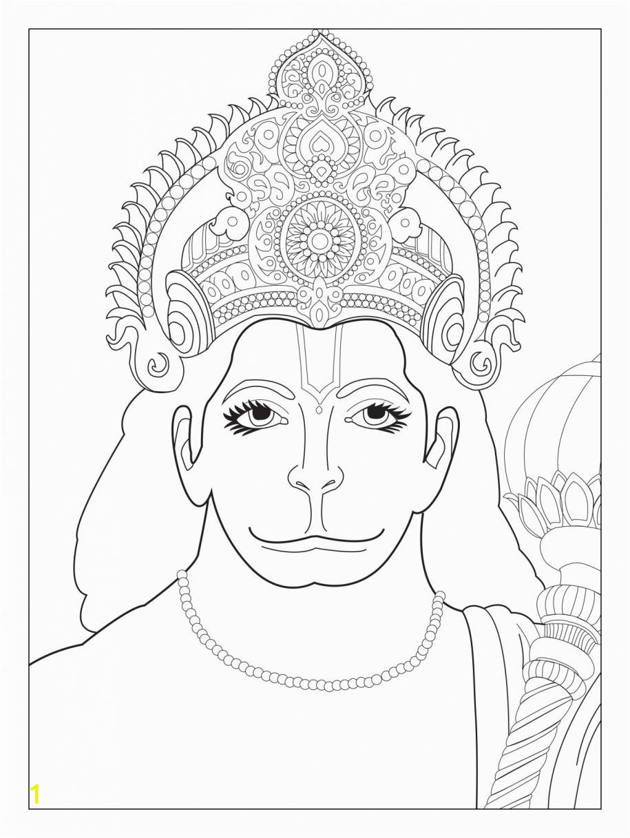 16 shiva coloring page
