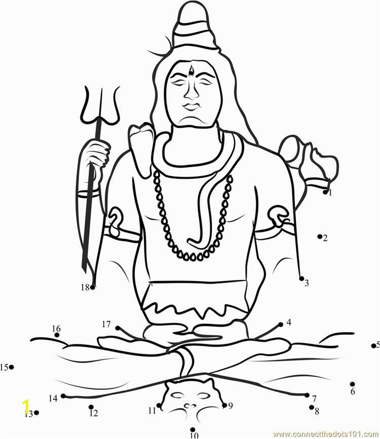 lord shiva connect dots