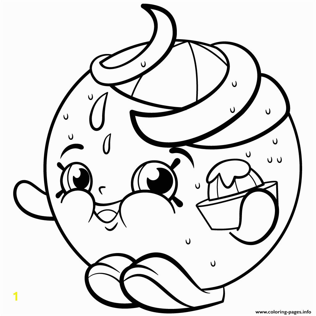 Shopkins Coloring Pages Season 2 Limited Edition Juicy orange Shopkins Season 2 Coloring Pages Printable