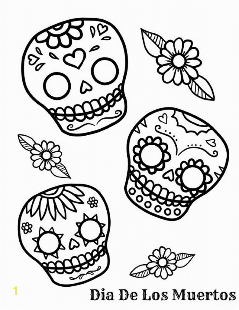 image=dia de los muertos day of the dead Coloring for kids dia de los muertos day of the dead 1