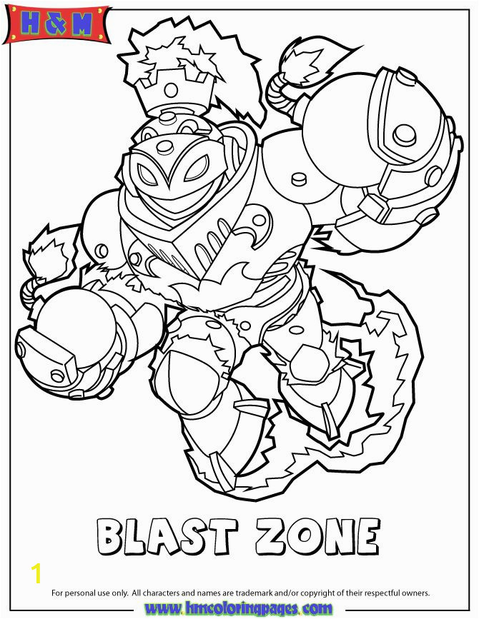 Skylanders Swap force Coloring Pages Blast Zone [fancy Header3]like This Cute Coloring Book Page Check