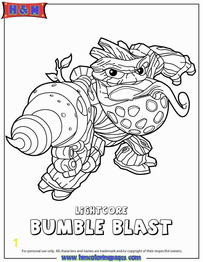 skylanders swap force coloring pages