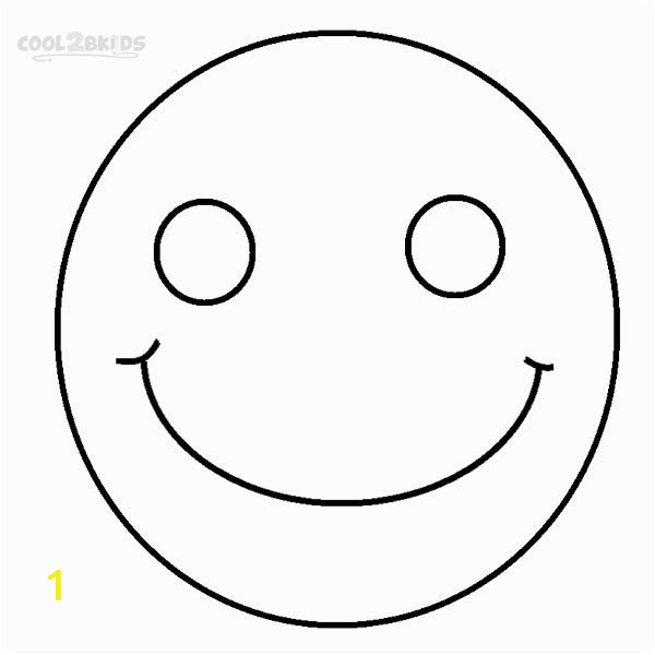 Smiley Face Coloring Pages for Kids Printable Smiley Face Coloring Pages for Kids