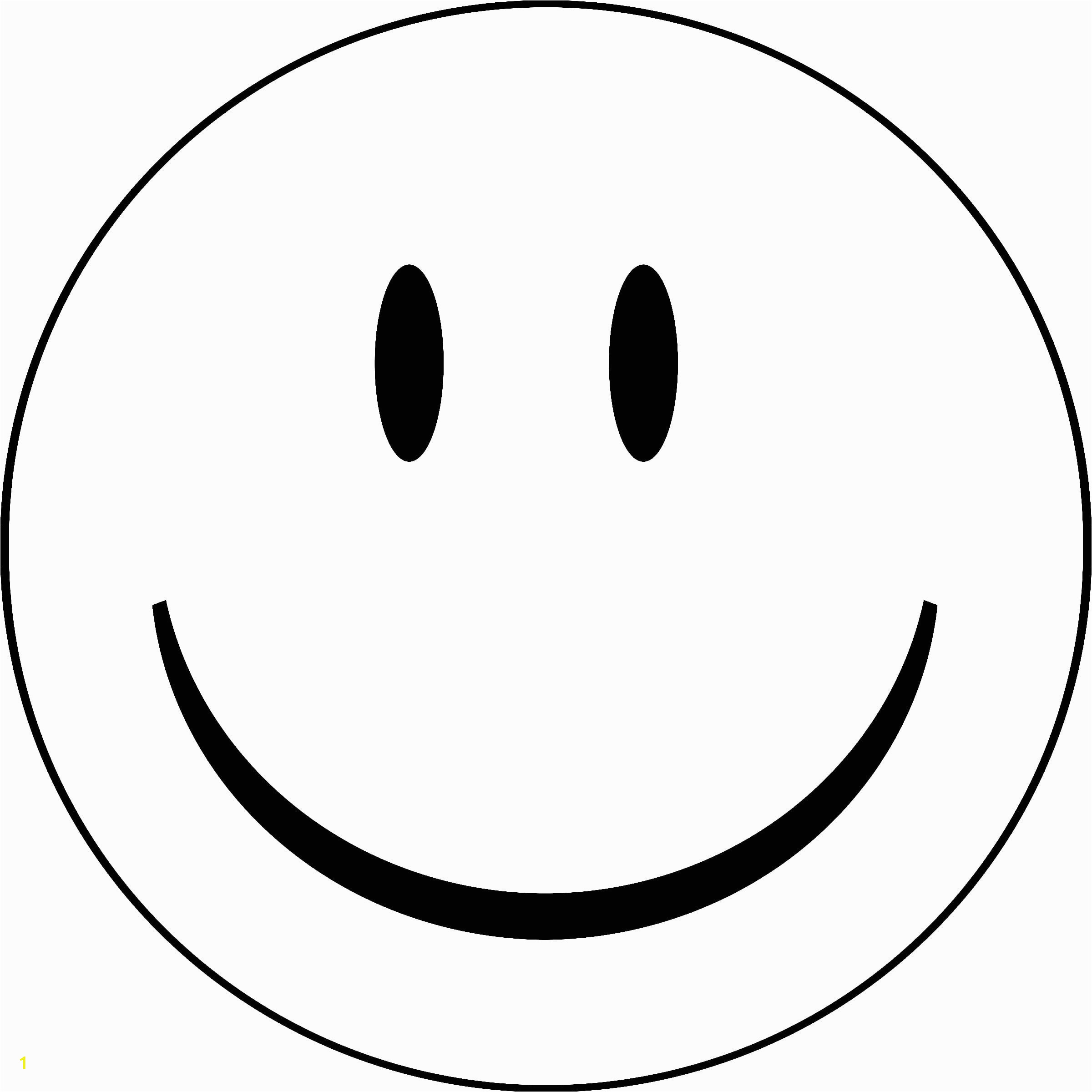 smiley face coloring page