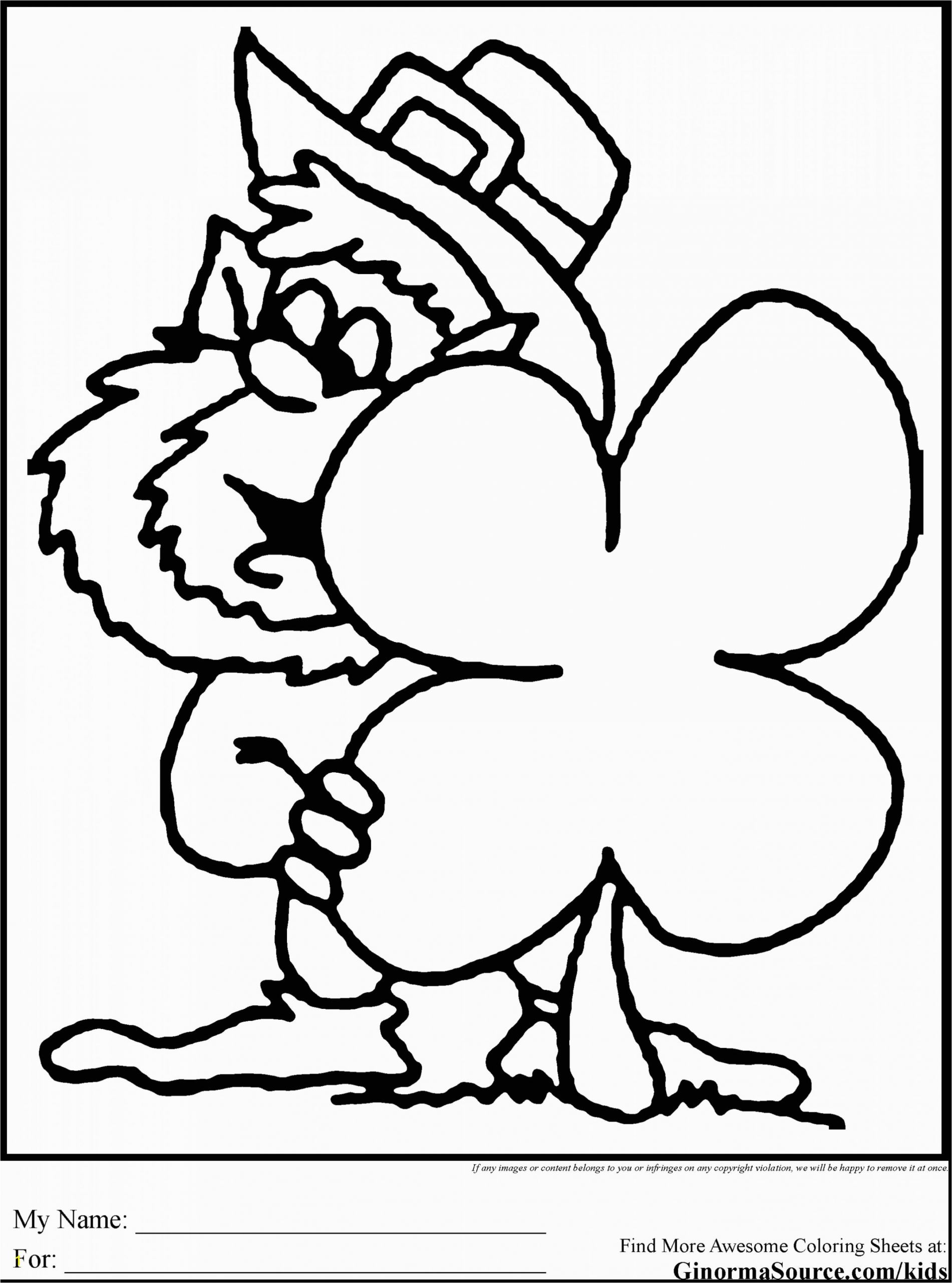 snoopy st patricks day coloring pages