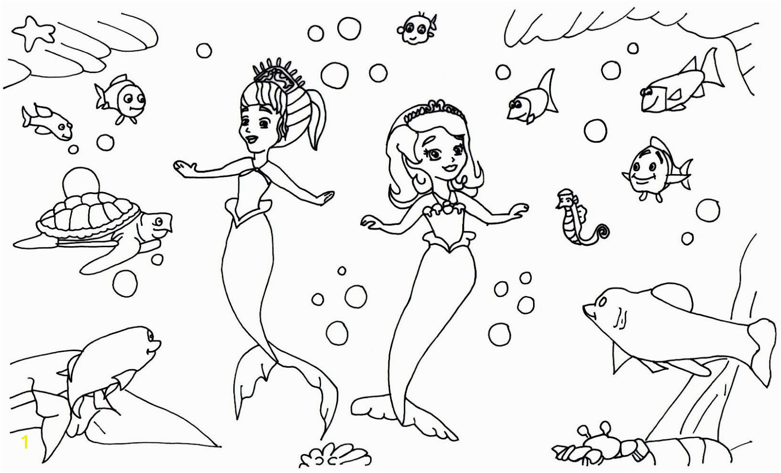 sofia the first coloring pages