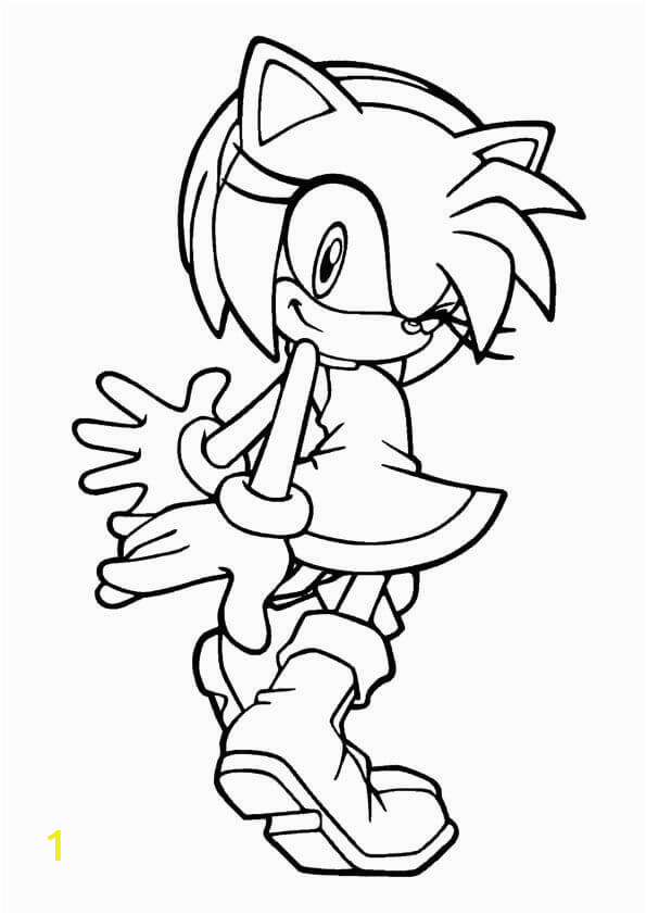 sonic the hedgehog coloring pages