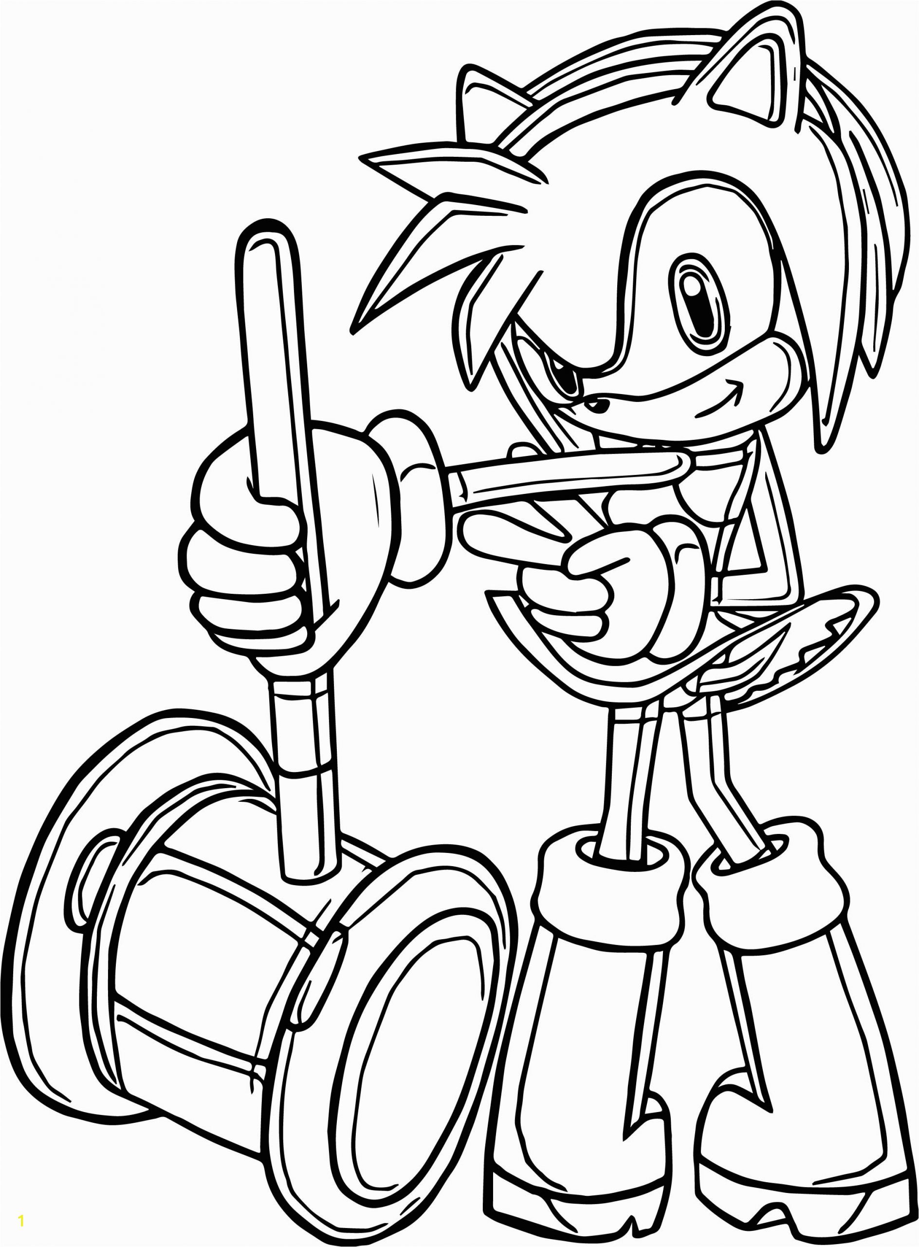 amy sonic coloring pages