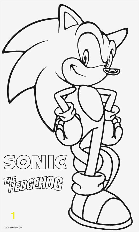 sonic coloring pages