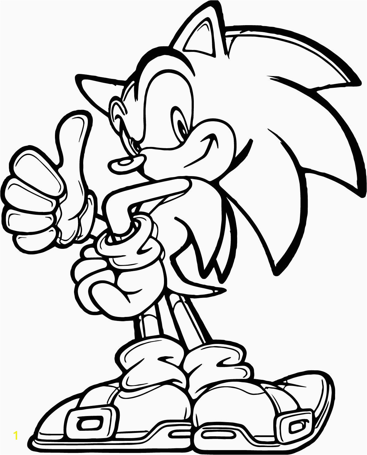 Sonic the Hedgehog Free Coloring Pages sonic the Hedgehog Coloring Book Inspirational Perfect