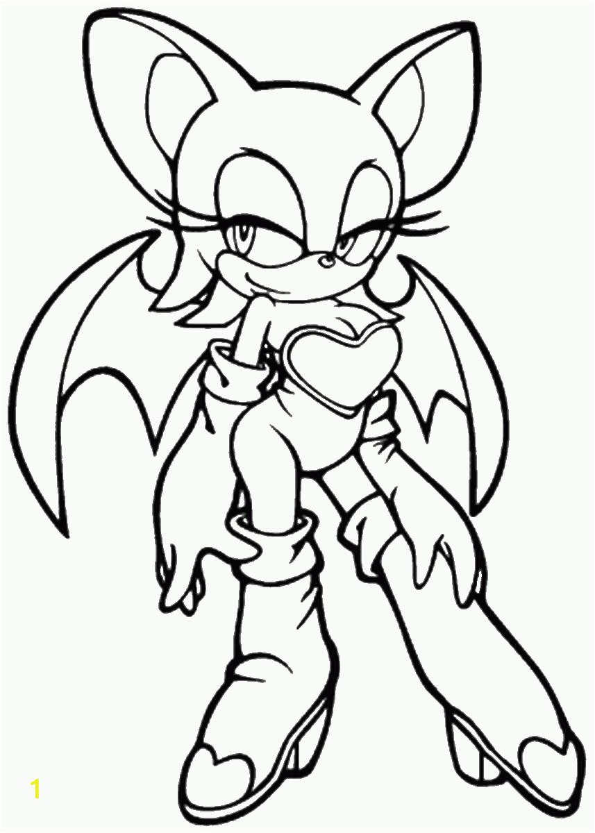 sonic the hedgehog coloring pages