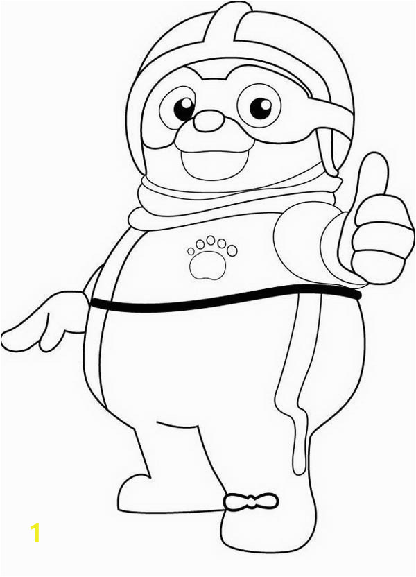 cool special agent oso coloring page